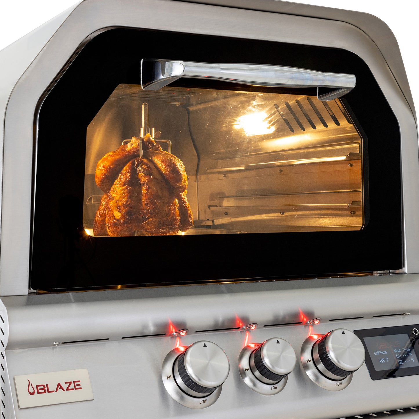 Blaze 26-Inch Gas Outdoor Oven With Rotisserie/Pizza oven