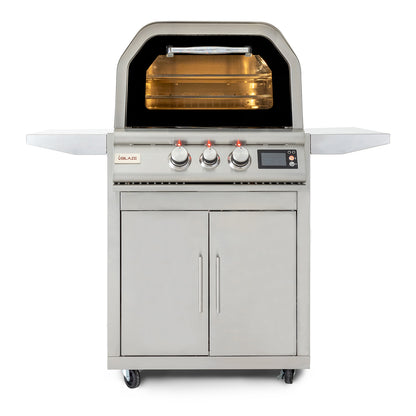 Blaze 26-Inch Gas Outdoor Oven With Rotisserie/Pizza oven