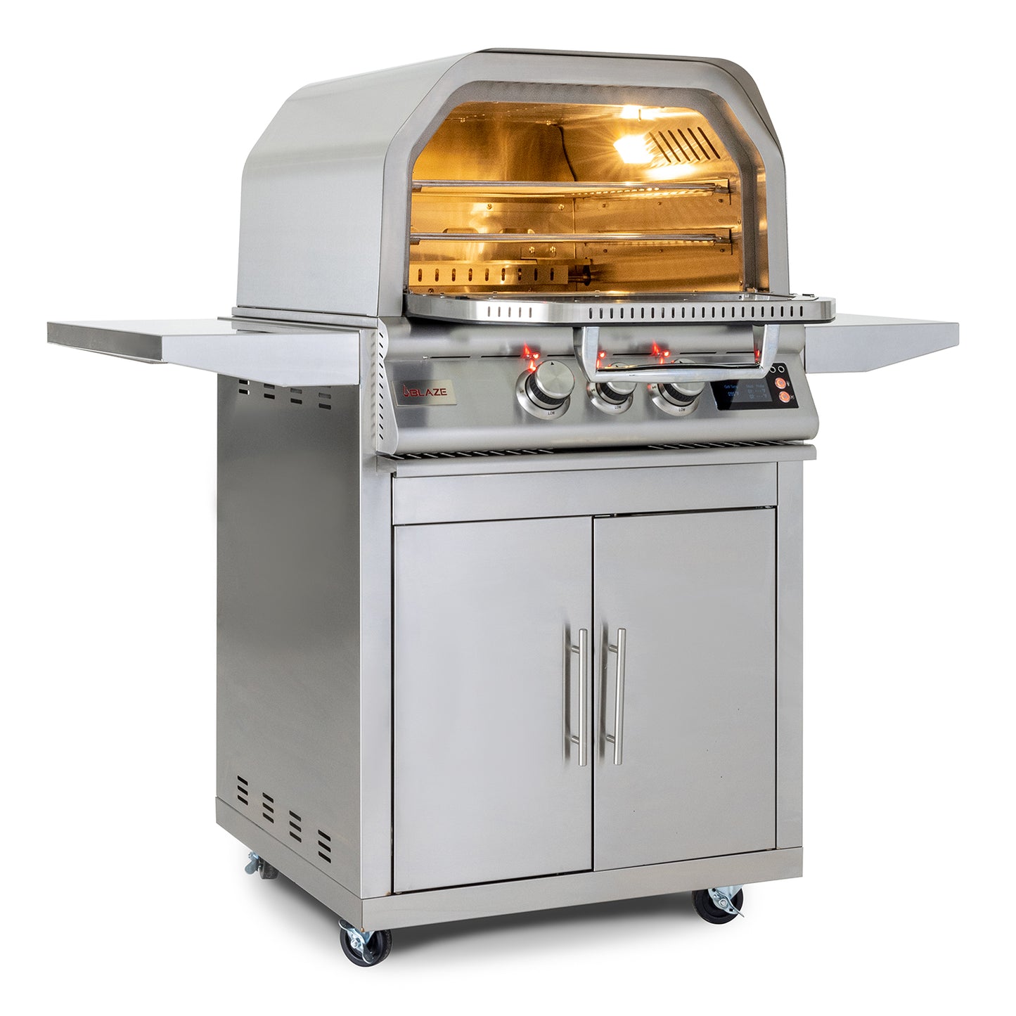 Blaze 26-Inch Gas Outdoor Oven With Rotisserie/Pizza oven