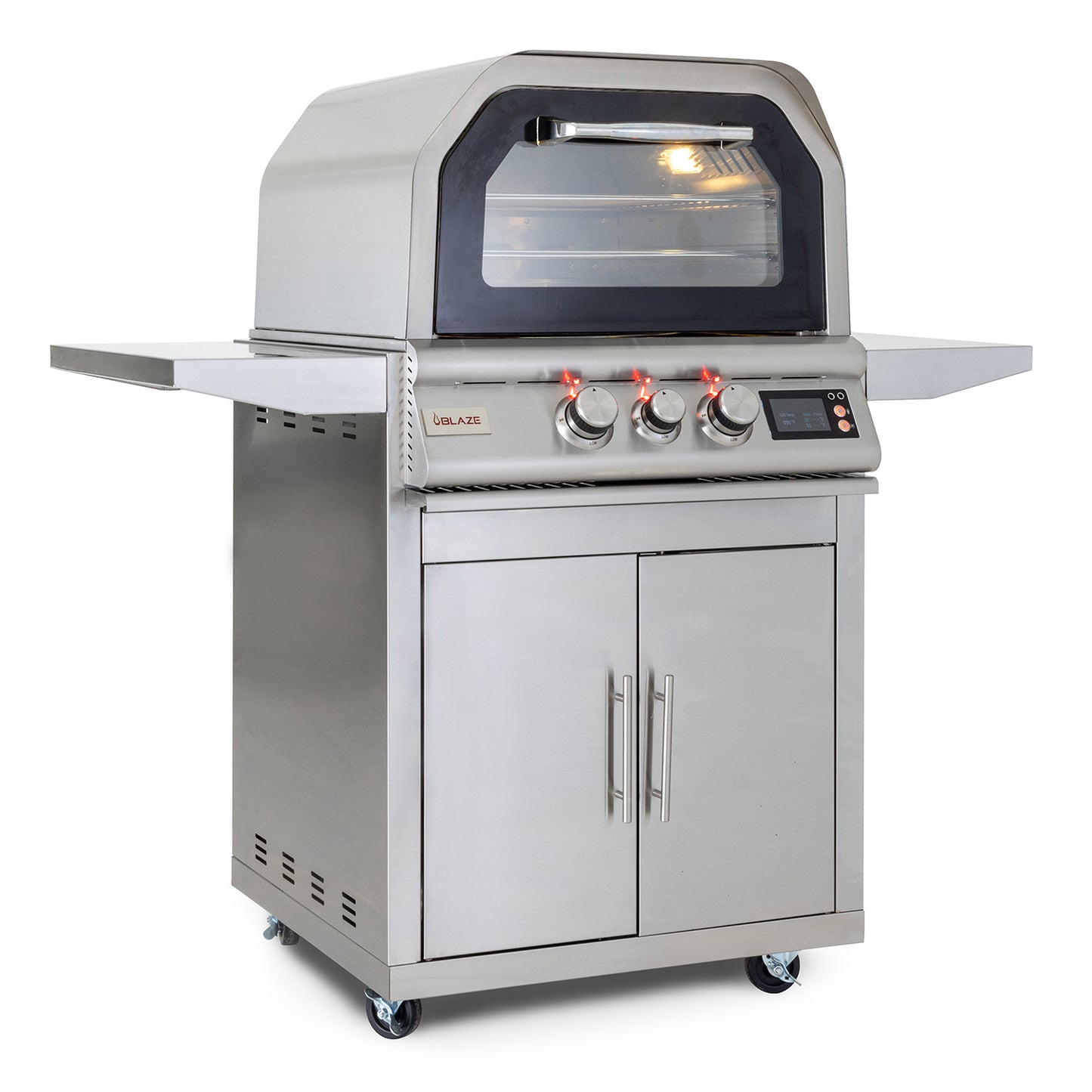 Blaze 26-Inch Gas Outdoor Oven With Rotisserie/Pizza oven