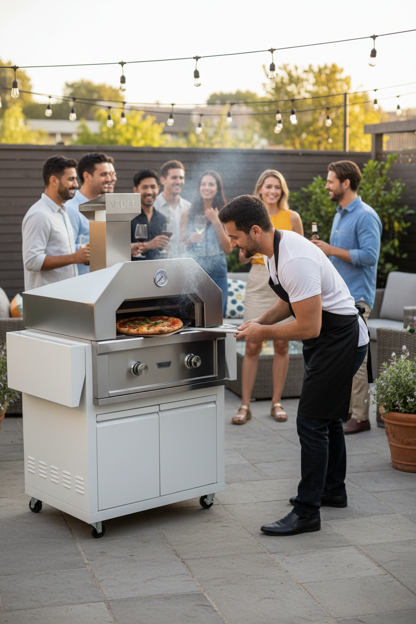 Videl Oudoor Oven I - 30" - (2) Burner Pizza Oven