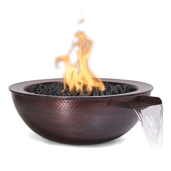 27" Round Sedona Fire & Water Bowl