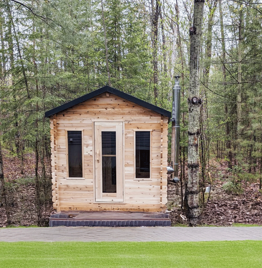 CT Georgian Cabin Sauna with Changeroom