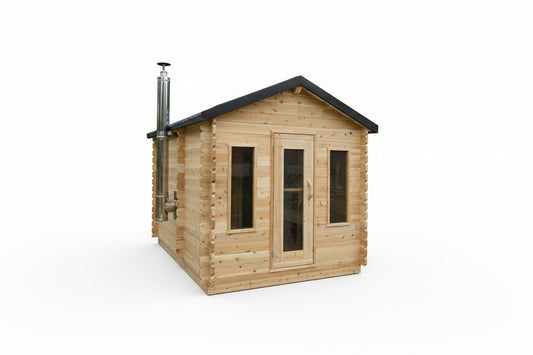 CT Georgian Cabin Sauna with Changeroom