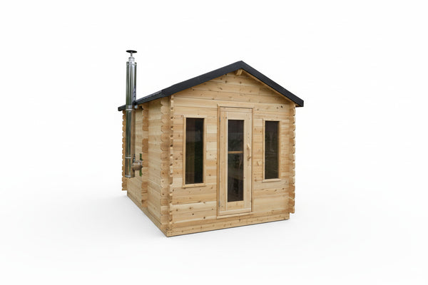 CT Georgian Cabin Sauna with Changeroom