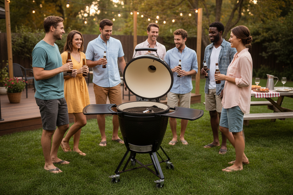 Primo Ceramic Grills Round Charcoal Primo